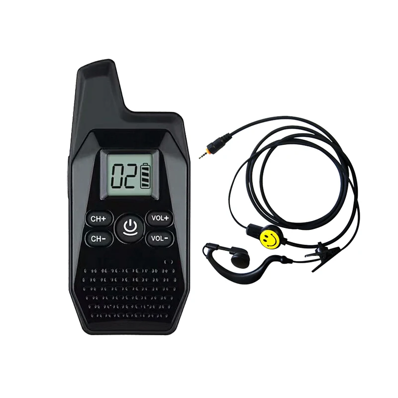 1-With Earphone DAYTECH Мини Walkie Talkie детское радио 1,5 км Портативное двухстороннее аудио радио для детей легкое в эксплуатации - Цвет: 1-With Earphone