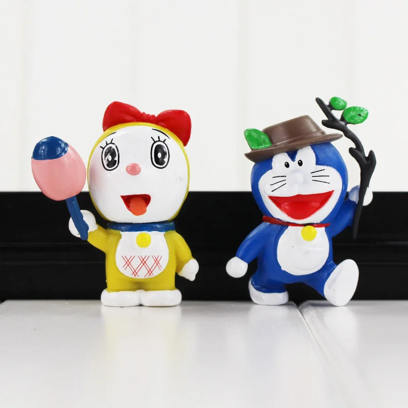 5 6 см шт./лот Doraemon фигурку модель игрушки милый Take Copter Dorami фигурка kawaii горячие
