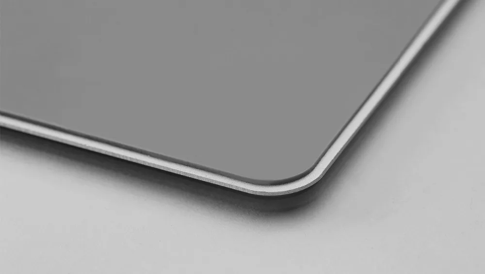 Новинка Xiaomi Смарт коврик для мыши Металлический Коврик для мыши тонкий алюминиевый тонкий коврики для компьютерной мыши Матовый для офиса