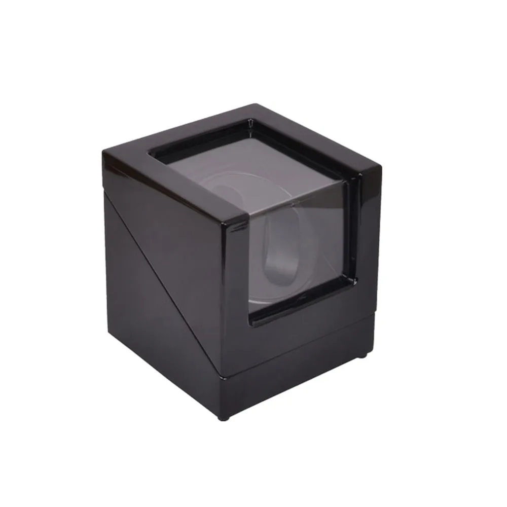 

Watch Winder ,LT Wooden Automatic Rotation 2+0 Watch Winder Storage Case Display Box (Outside is black and inside is black)2019