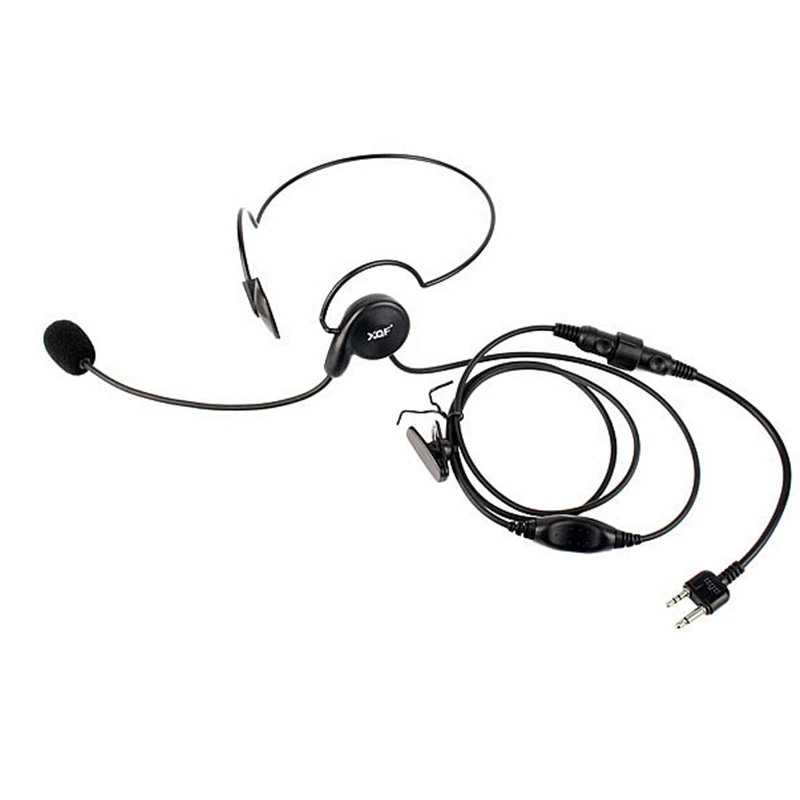 Advanced Unilateral Headphone Mic Neckband Earpiece Cycling Field Tactical Headset For Midland Radio G6 G7 GXT550 GXT650 LXT80