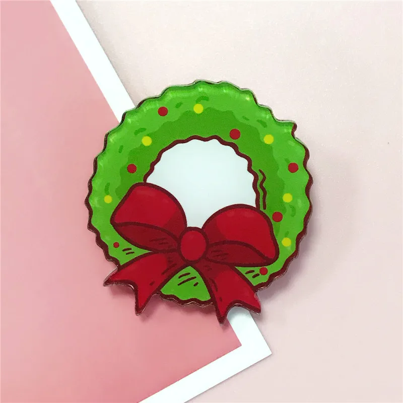 Симпатичные Рождеством Декор брошь иконки на Японии Pin Kawaii значок рюкзак значки