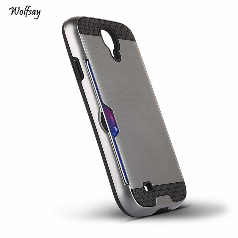 Чехол Wolfsay для Samsung Galaxy S4 чехол со слотом карт телефона i9500 i337 i545 &lt |