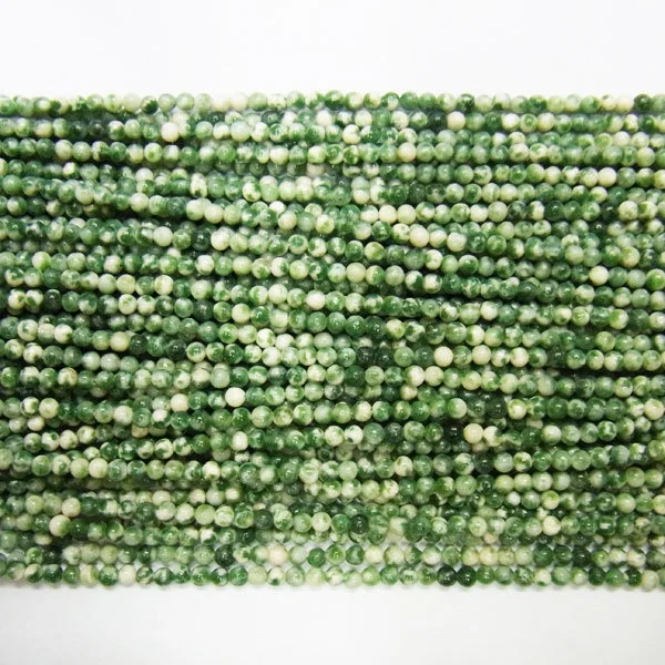 Diy свободные бусины 2 мм круглые зеленые точечные около 150 шт|beads 2mm|loose beads2mm beads |