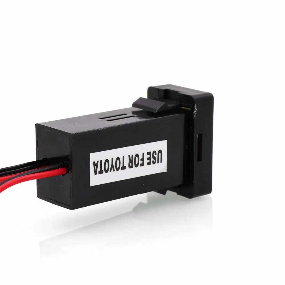 Автомобильный Интерфейс 12V специальная конструкция с Напряжение и Температура Дисплей Применение для TOYOTA, Camry, Corolla, Yaris, RAV4, Reiz, Land Cruiser