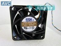 for avc ds06025b12u 60mm 6cm 606025mm dc 12v 0 70a pwm 5200rpm server inverter axial cooling fan