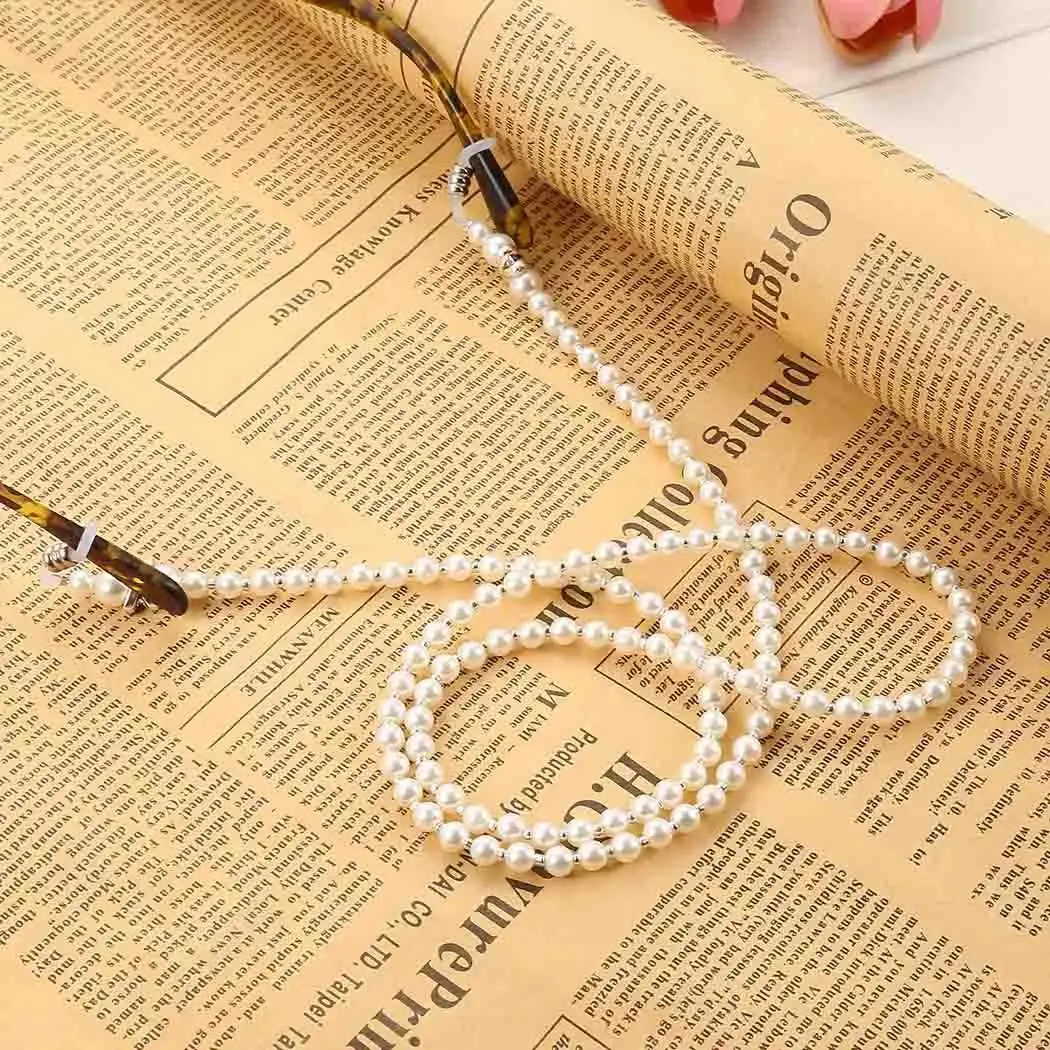 Новый ремешок для очков Нескользящие очки фиксатор Белый держатель шнур