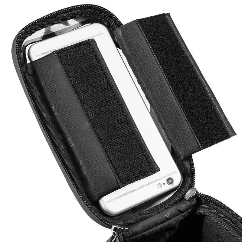 ROCKBROS велосипедная Передняя сумка с сенсорным экраном для 6 &quotтелефона рама седло