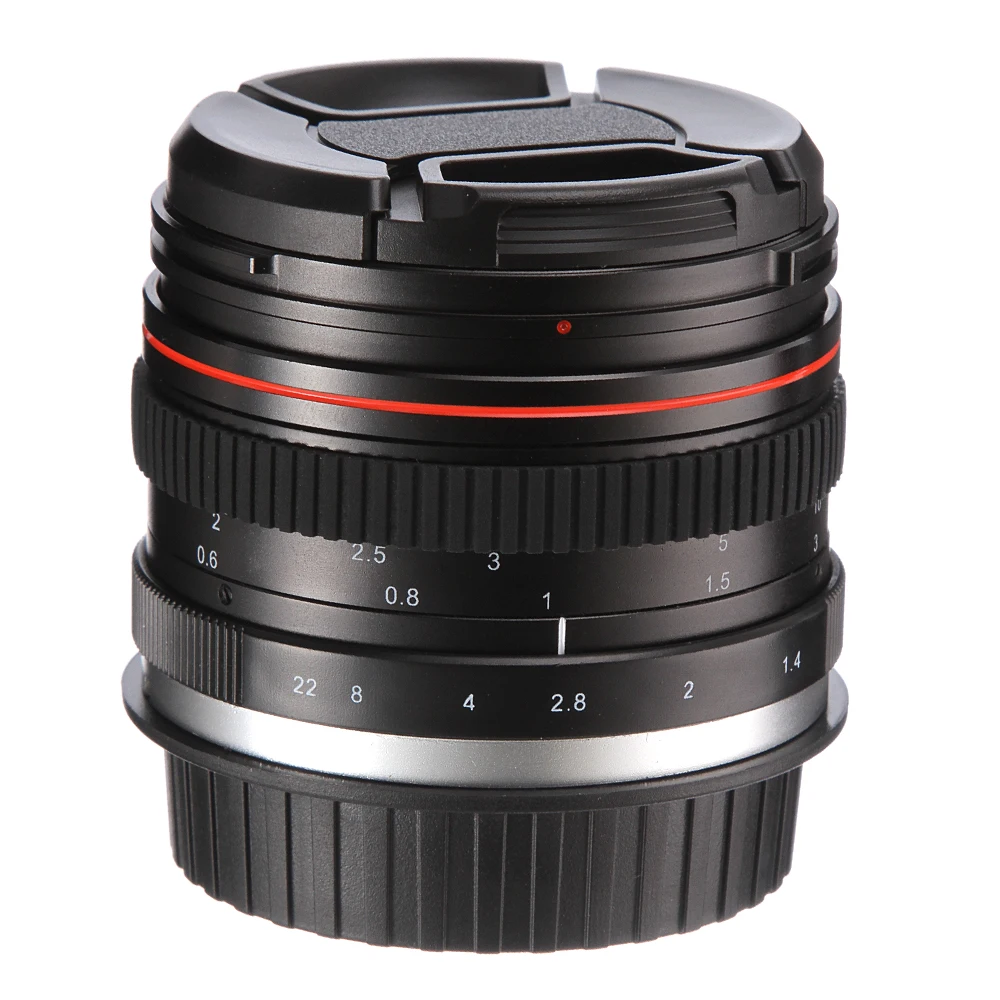 50 мм F1.4 стандартный объектив MF с большой диафрагмой для sony Nex E mount A6500 A7 A7R II A7S A6000 A5100