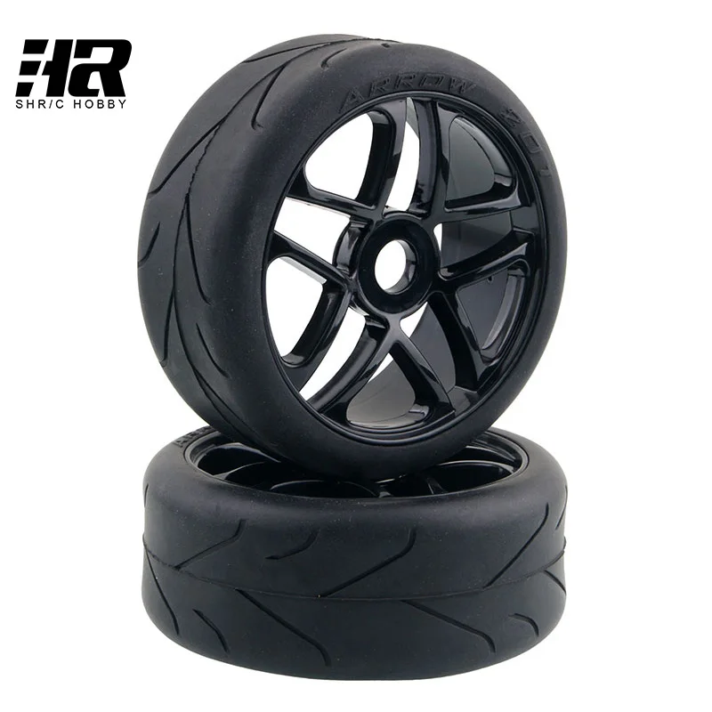 RC автомобиль 1/8 HSP хип колеса 17 мм шестигранные ступицы шины Набор шин и обода