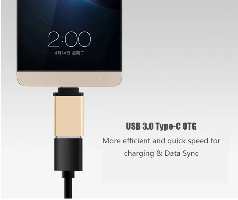 USB OTG type C к USB 3,0 адаптер OTG Быстрая зарядка данных type-C кабели для мобильных телефонов конвертер для Macbook samsung Xiaomi Oneplus