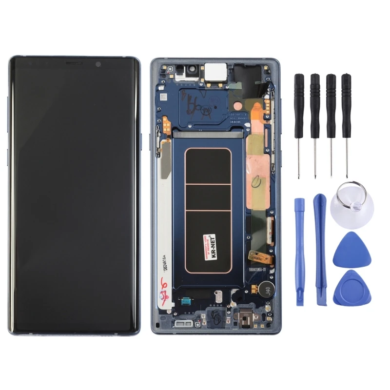 ЖК экран и дигитайзер в сборе с/без рамки для Samsung Galaxy Note9 / N960A N960F N960V N960T N960U|Экраны