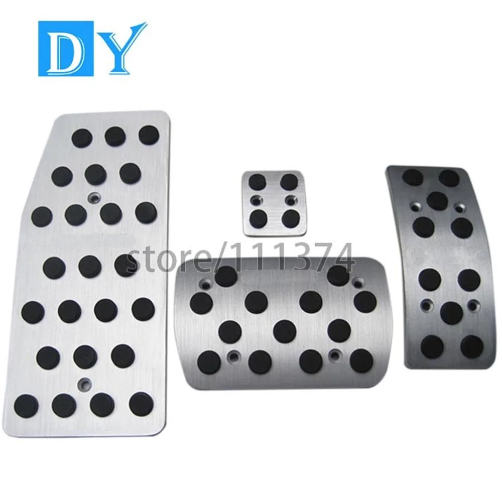 LHD спортивные модифицированные Нескользящие алюминиевые педали для ног