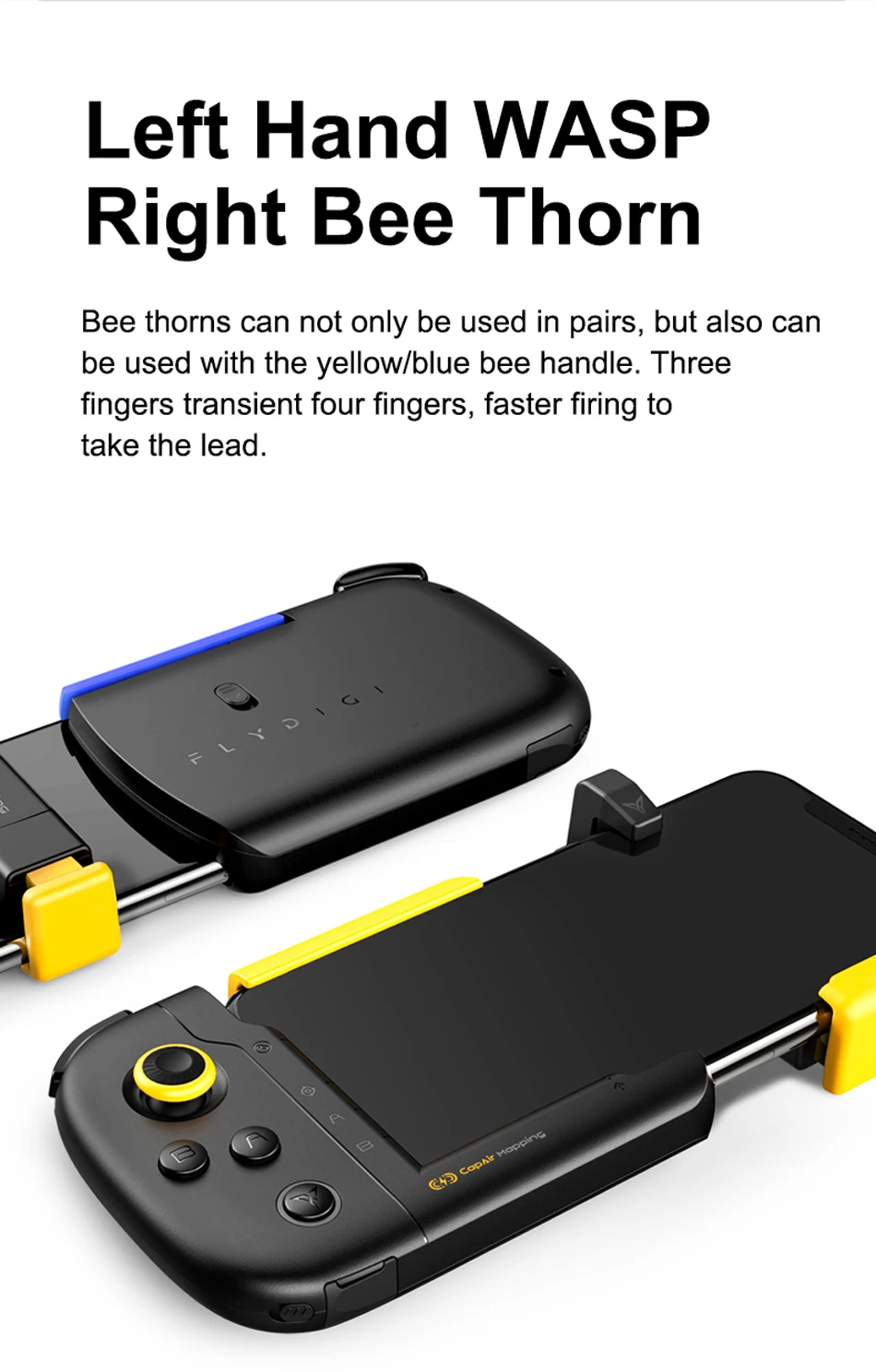 Xiaomi Flydigi WASP геймпад джойстик/левый и правый геймпад iOS версия физическое подключение для PUBG Mobile& Arena доблести для Iph