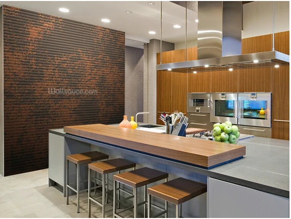 Металлические обои на заказ перфорированный металлический фон 3D фото для