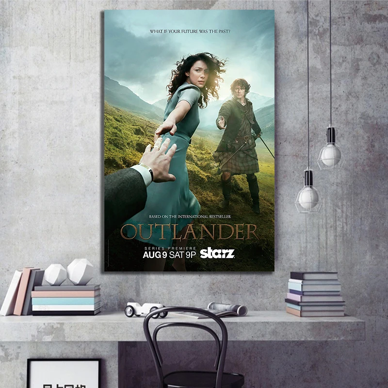 Постер Фильма Outlander Hi Res 24x36 дюймов|movie poster|poster movieposters posters |