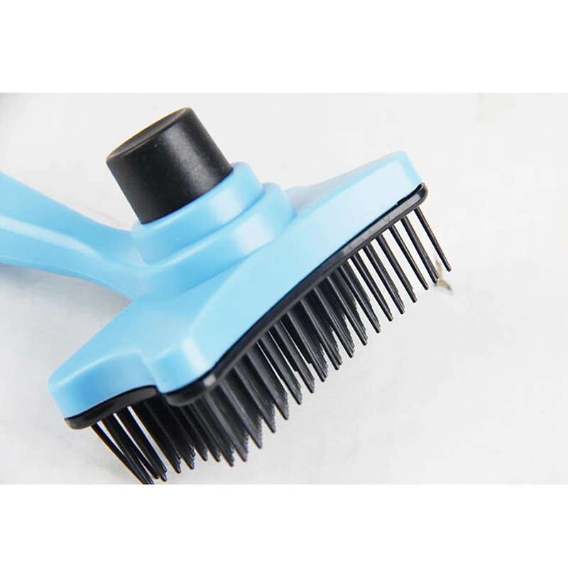 Домашние собаки расчески для очистки волос самоочищающаяся многофункциональная