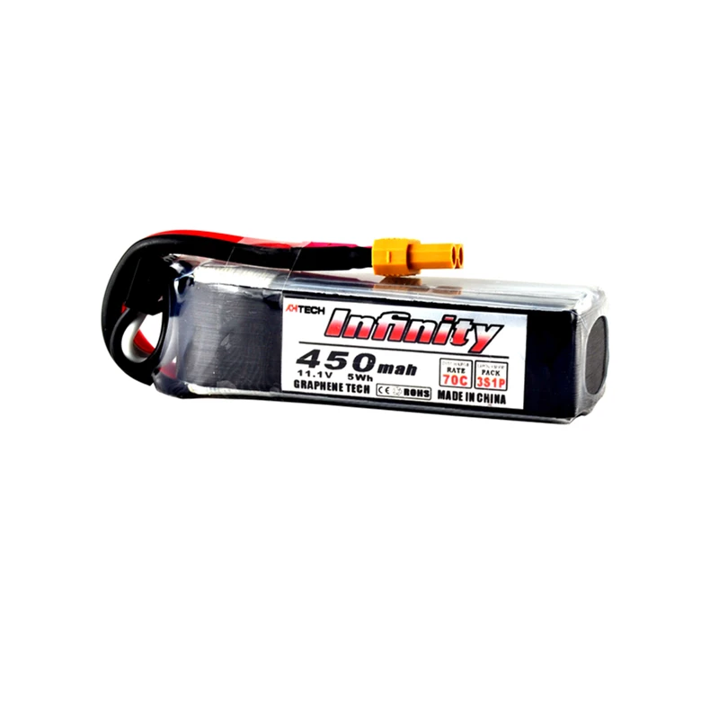 Высокое качество для Infinity 3S 11 1 V 450mAh 70C графеновая LiPo батарея XT30 радиоуправляемого