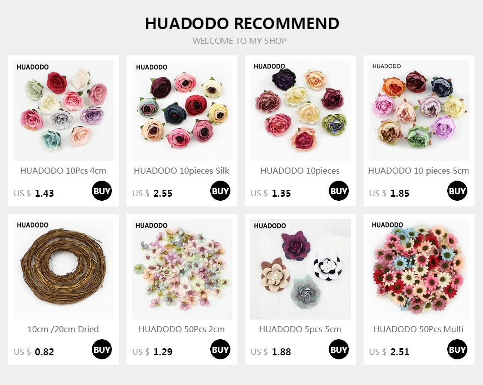 HUADODO 10 шт. шифоновый искусственный цветок ручной работы DIY тканевые цветы для свадебной вечеринки ремесло украшение дома DIY