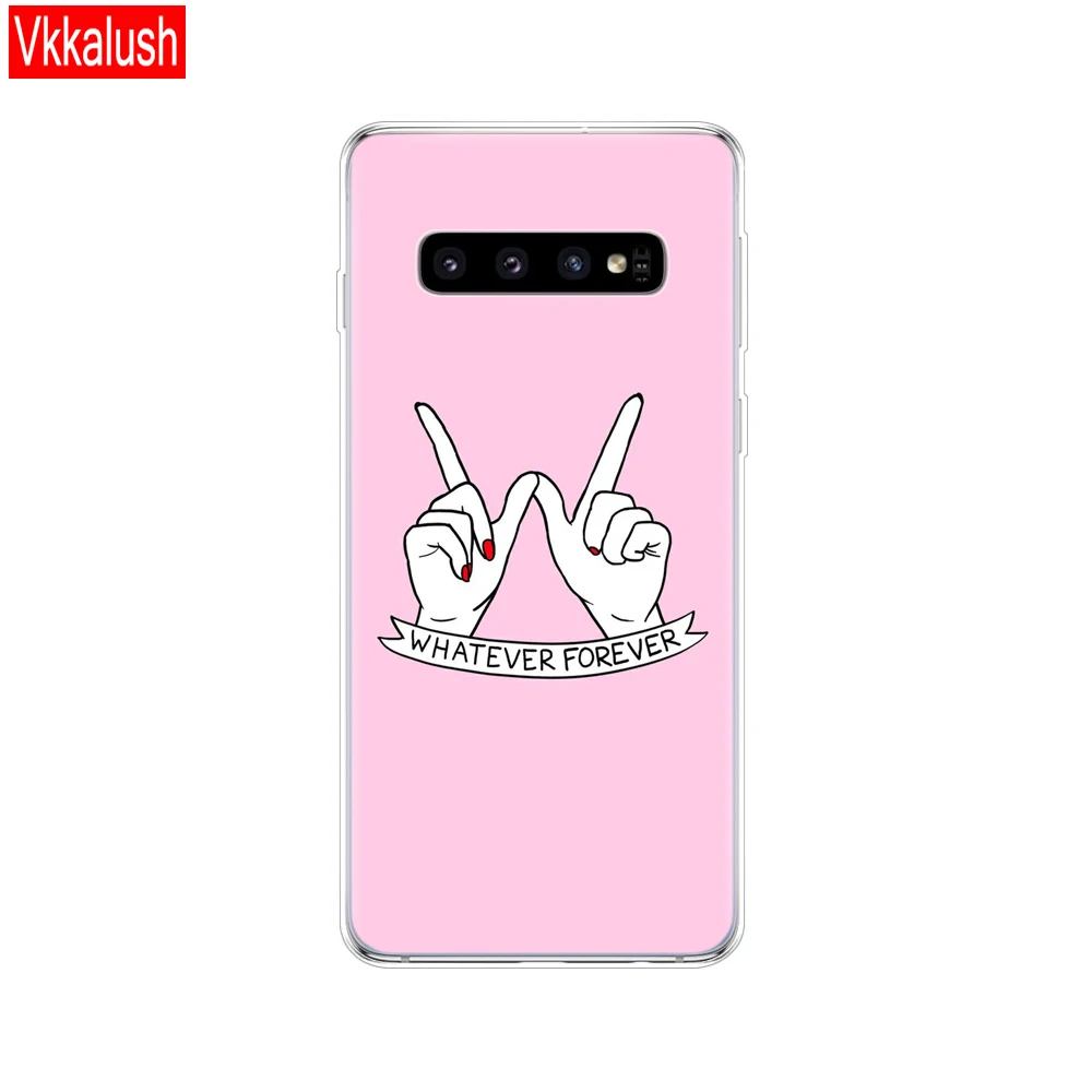 80215 Для samsung Galaxy S10 чехол S10Plus чехол Чехол из силикона и ТПУ для телефона с S10 E чехол на samsung S10 плюс G975F S 10 SM-G973F чехол - Цвет: 80215