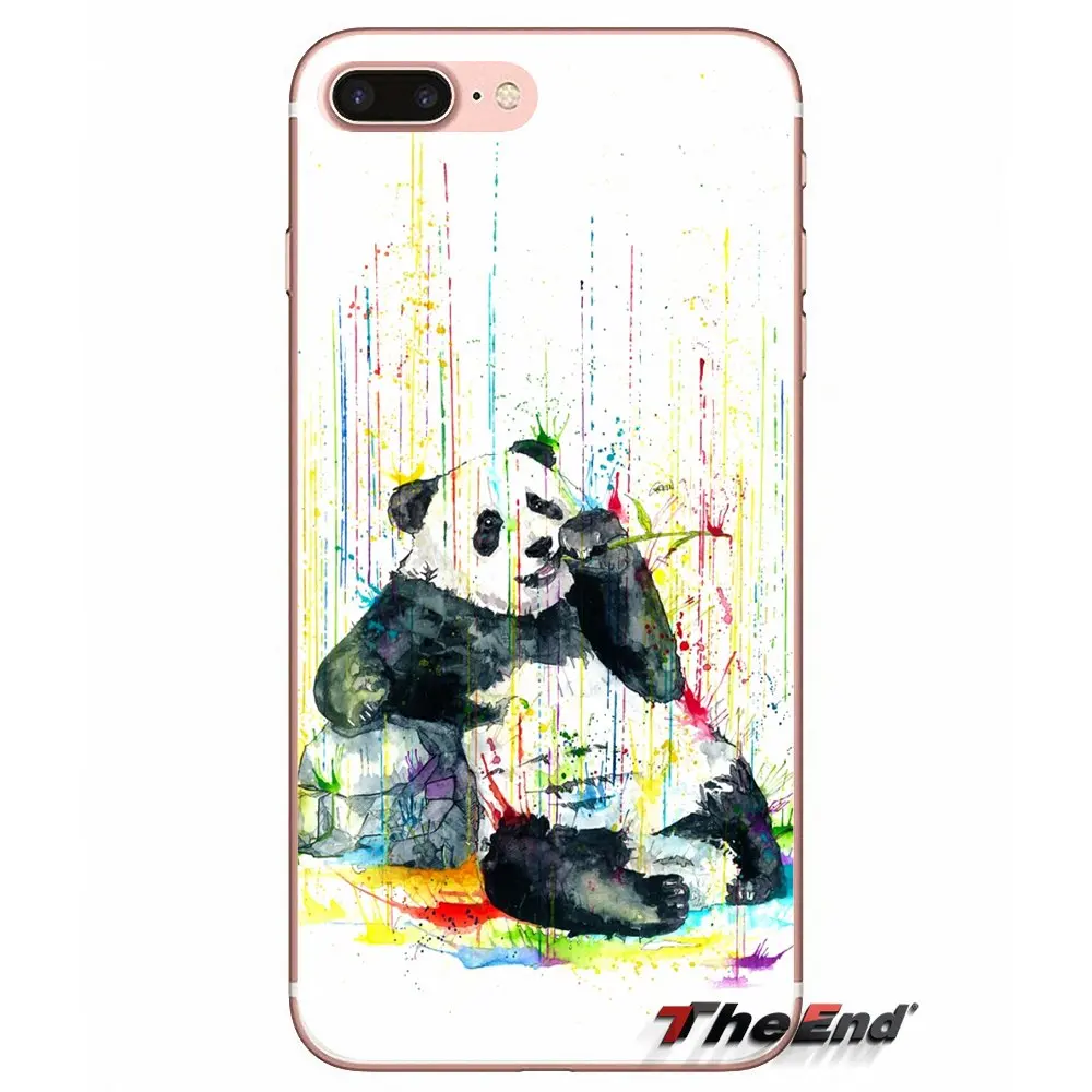Для Xiaomi Redmi 4 3 3S Pro Mi3 Mi4 Mi4i Mi4C Mi5 Mi5S Mi Max Note 2 цветной чехол с рисунком панды|case pattern|note