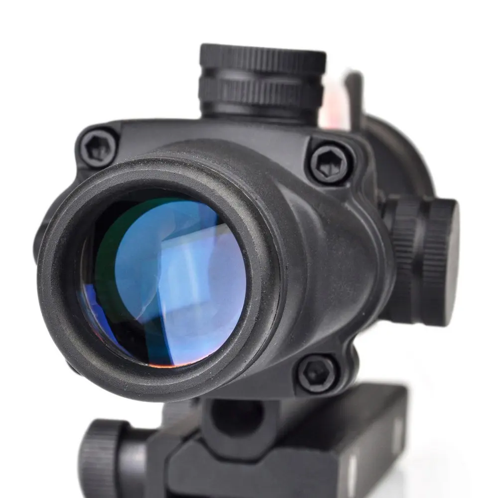Прицелы для охоты с красным шевроном 4x32 ACOG гравированная сетка настоящий