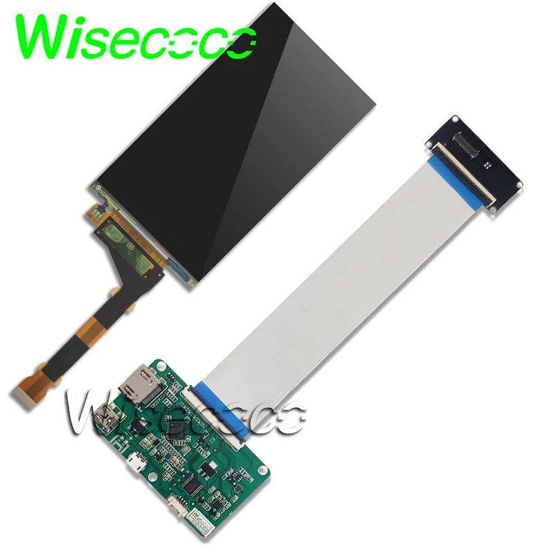 5,5 дюймовый 2K ЖК-экран с емкостной сенсорной панелью LS055R1SX04 HDMI к MIPI плата контроллера для 3d принтера l - Цвет: without touch panel