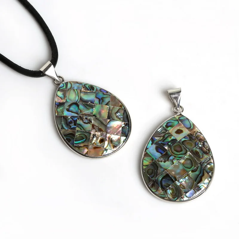 Новое поступление смешанный размер 1 шт. натуральный перламутровый кулон в виде