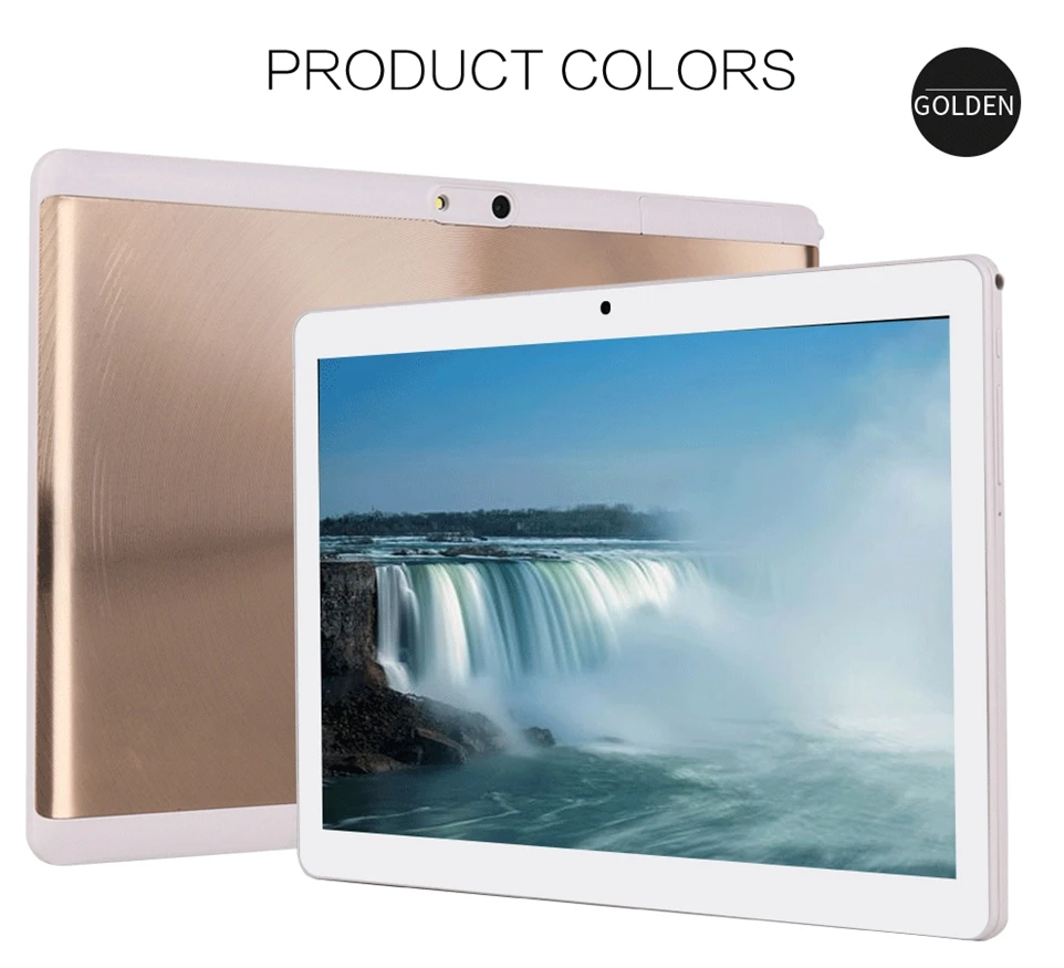 2.5D Tempered Glass Screen 10.1 inch Tablet PC For Google Play Octa Core Phone SIM Card WIFI GPS Tablet Android 8.0 RAM 6GB 16GB