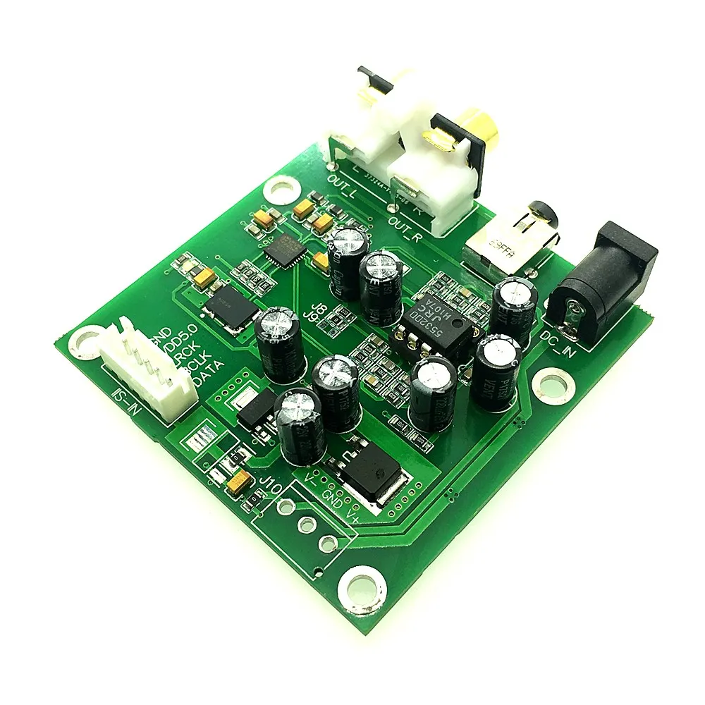 ES9018K2M I2S IIS DSD цифровой аудио вход DAC Декодер платы симулятор DOP для Raspberry Pi|Запасные