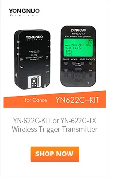 Светодиодная лампа для видеосъемки Yongnuo RF-603II C3 Беспроводной дистанционный триггер для вспышки триггерные приемопередатчики и приемник интеграции для canon 1 dxseires 5DS 5DSR 5D MarkIII