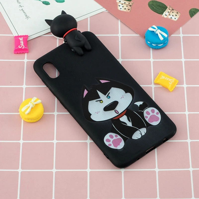 3D Toys Silicone Case For Xiaomi Redmi 7A Candy Color Soft Cartoon 7 A Phone Cover |