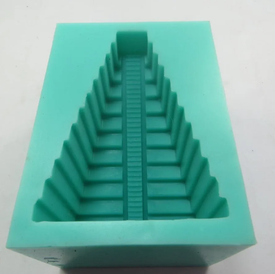 SN0001 силиконовая форма для бетона трапециевидная цементная башня 3D формы цемента