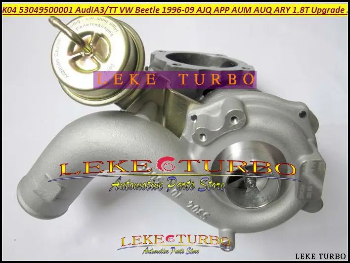 Турбокомпрессор K04 53049500001 для AUDI A3 TT Seat IBIZA VW Beetle 96 09 AJQ APP AUM AUQ ARY 1 8 T обновление 1.8L 5V