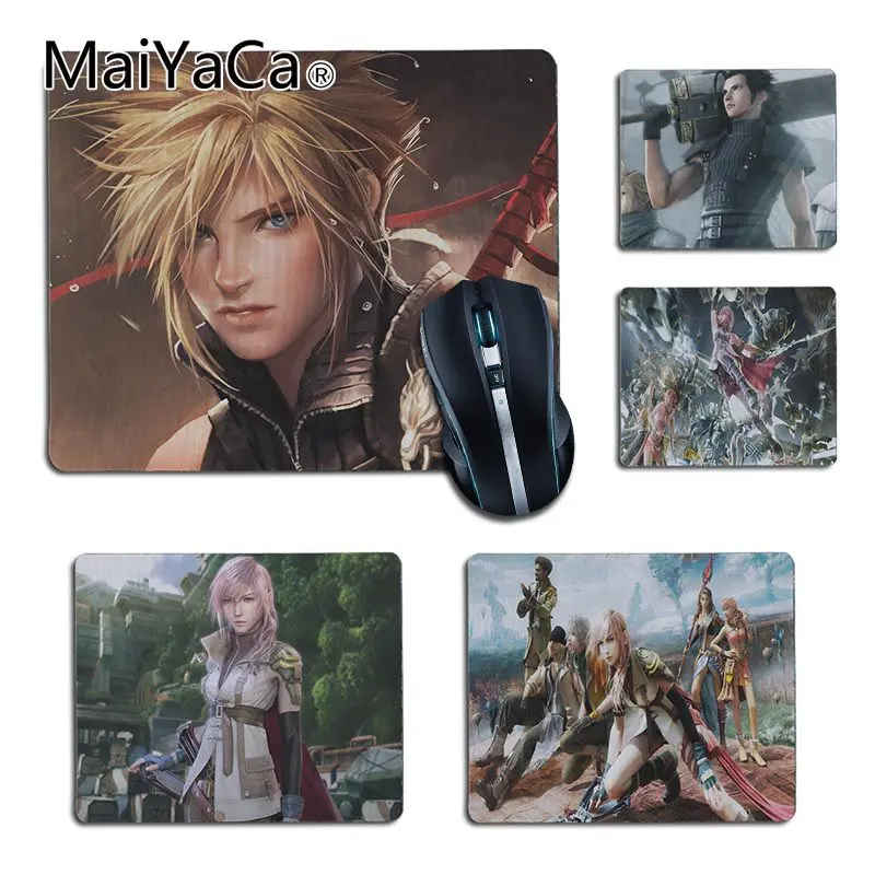 

MaiYaCa Высокое качество final fantasy video games маленькие игровые коврики размер для 25x29 см 18x22 см игровые коврики
