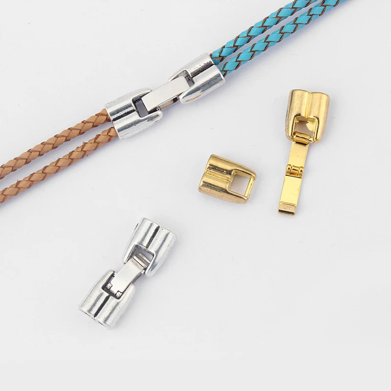 

3Sets Jewelry Finding Snap Clasp For 3mm Round Leather Cord DIY Bracelets & Bangles Jewelry Making