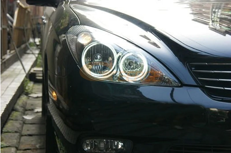 Для Toyota Windom MCV30 2001 2002 2003 фары отличные ангельские глазки Ультра яркое освещение CCFL ангельские глазки комплект Halo Кольцо