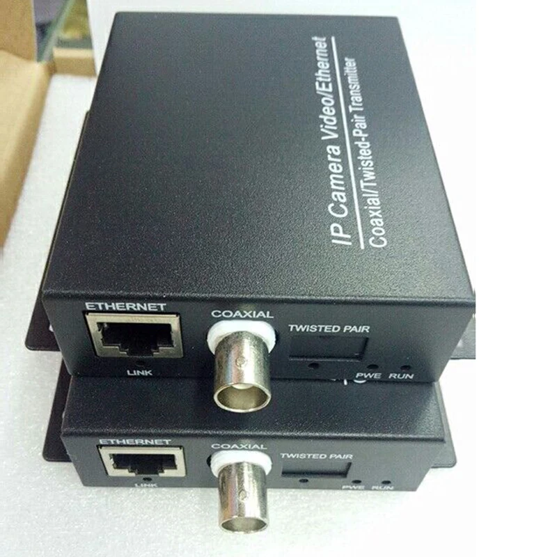 Jtoeb односпальный удлинитель Ethernet через коаксиальный преобразователь 2 км для IP