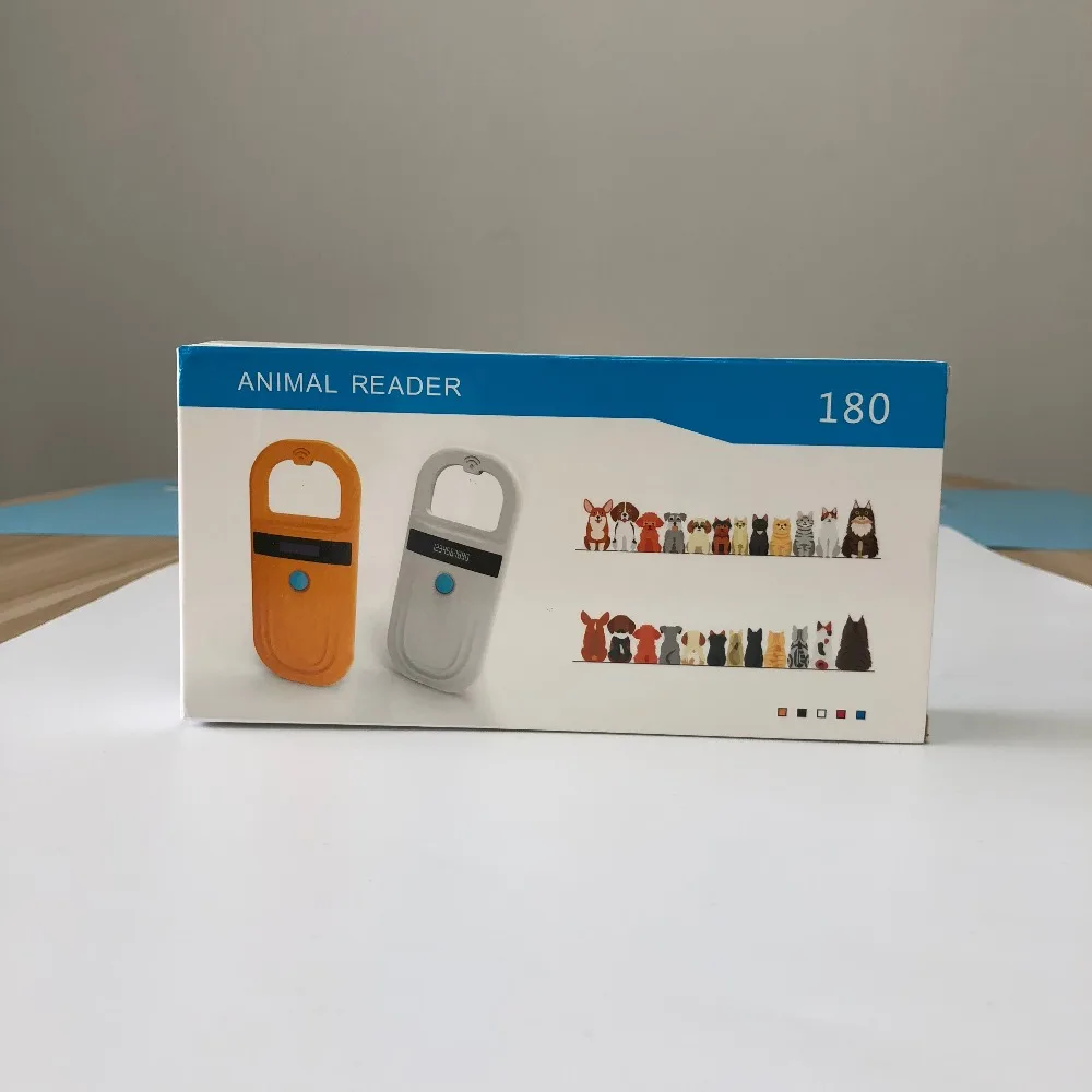 FDX B ISO 11784/11785 Портативный pet сканер микрочипов универсальный RFID 134 2 кГц метка