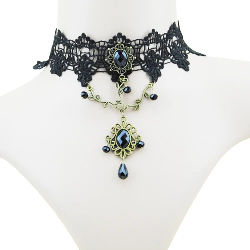 Ls074 European Short Necklace To Restore Ancient Ways Gothic Paris Act The Role Ofing Is Tasted A Halloween Party | Украшения и