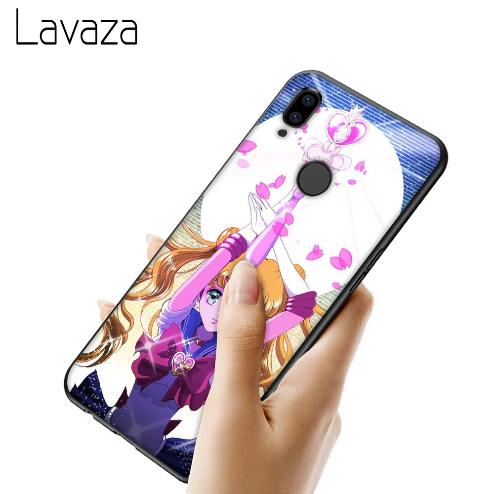Мягкий чехол из ТПУ Lavaza Cute Sailor Moon для Xiaomi Redmi Note 4 4X 5 6 pro 5A Prime 7 Pro |