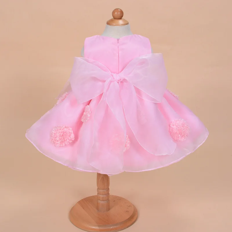 0-2 ys baby girl dress 1 year birthday lace flower white christening vestido bebe newborn baptism gown | Детская одежда и обувь