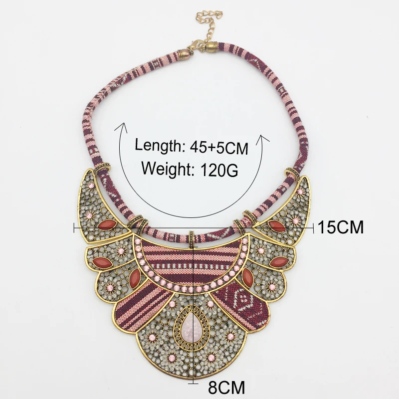 Kz-35 женское модное этническое ожерелье ожерелья и подвески boho maxi колье большой
