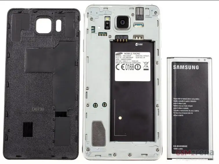 G850 Оригинальный разблокированный Samsung Galaxy Alpha G850F G850A мобильный телефон Ouad Core 2 Гб