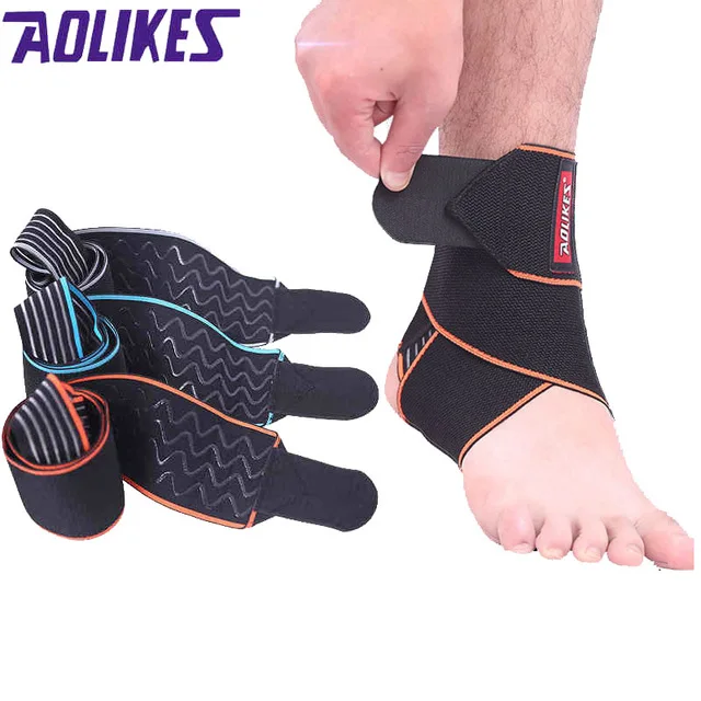 AOLIKES 1 шт. безопасный с поддержкой лодыжки брюки для занятий спортом защита мягкая