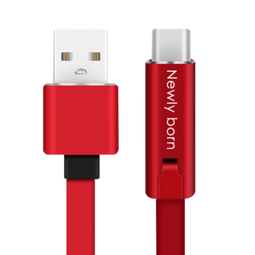 red 4A 1,5 м Рециркулирующий кабель для зарядного устройства Ремонтопригодный USB кабель для синхронизации данных и зарядки 4A кабель для быстрой зарядки для TypeC - Цвет: red 4A