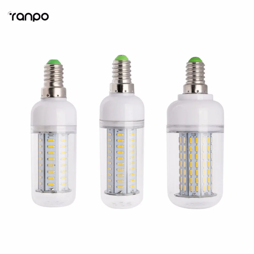 Высокий люмен затемнения светодиодный кукурузная лампа 4014 SMD E14 220V долгий срок