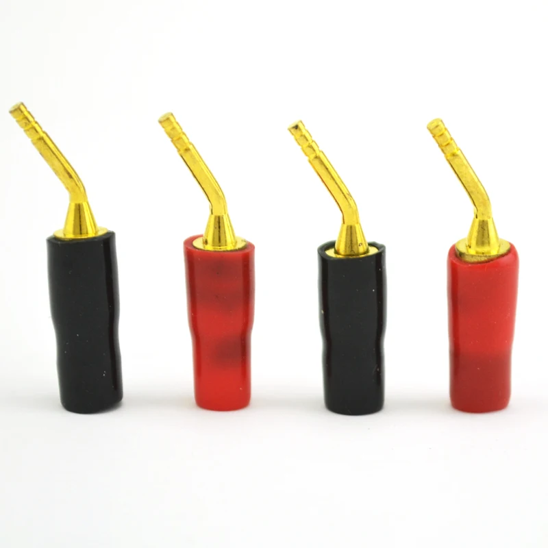 5000 шт. позолоченный Соединительный кабель для динамика|speaker pin connectors|speaker cable