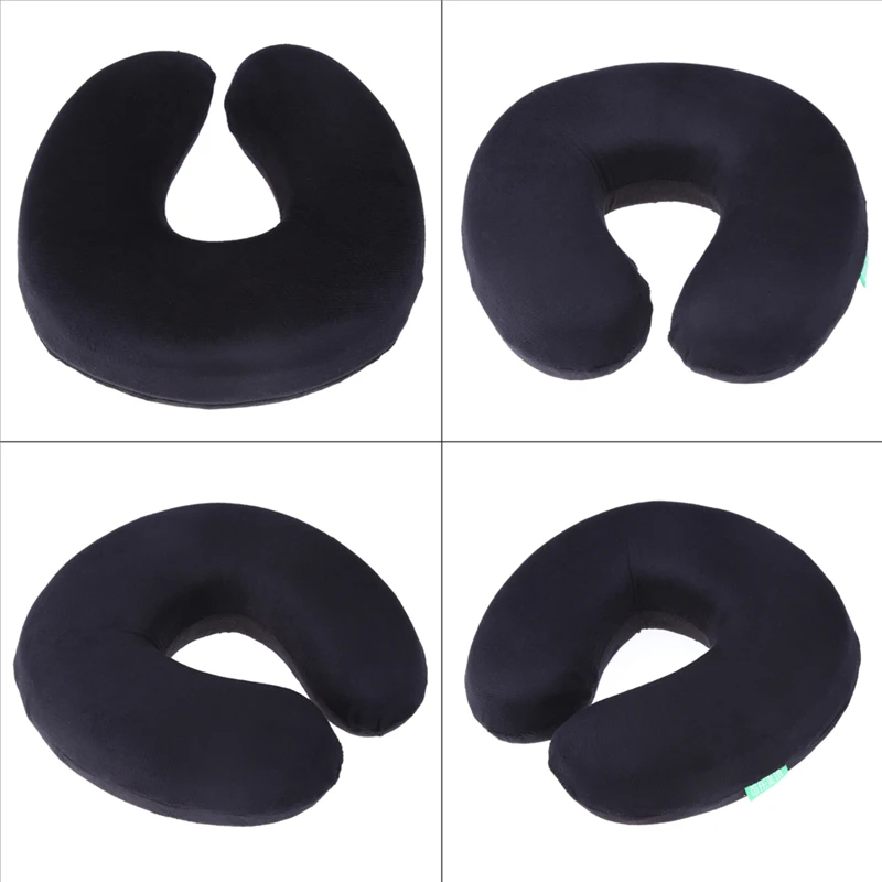 Memory Foam u-образная подушка для путешествий, Автомобильная подушка для поддержки шеи, подголовник для здоровья