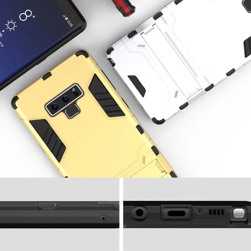 Для samsung Galaxy Note 9 Note8 Note5 прочный бронированный чехол из поликарбоната + ТПУ для